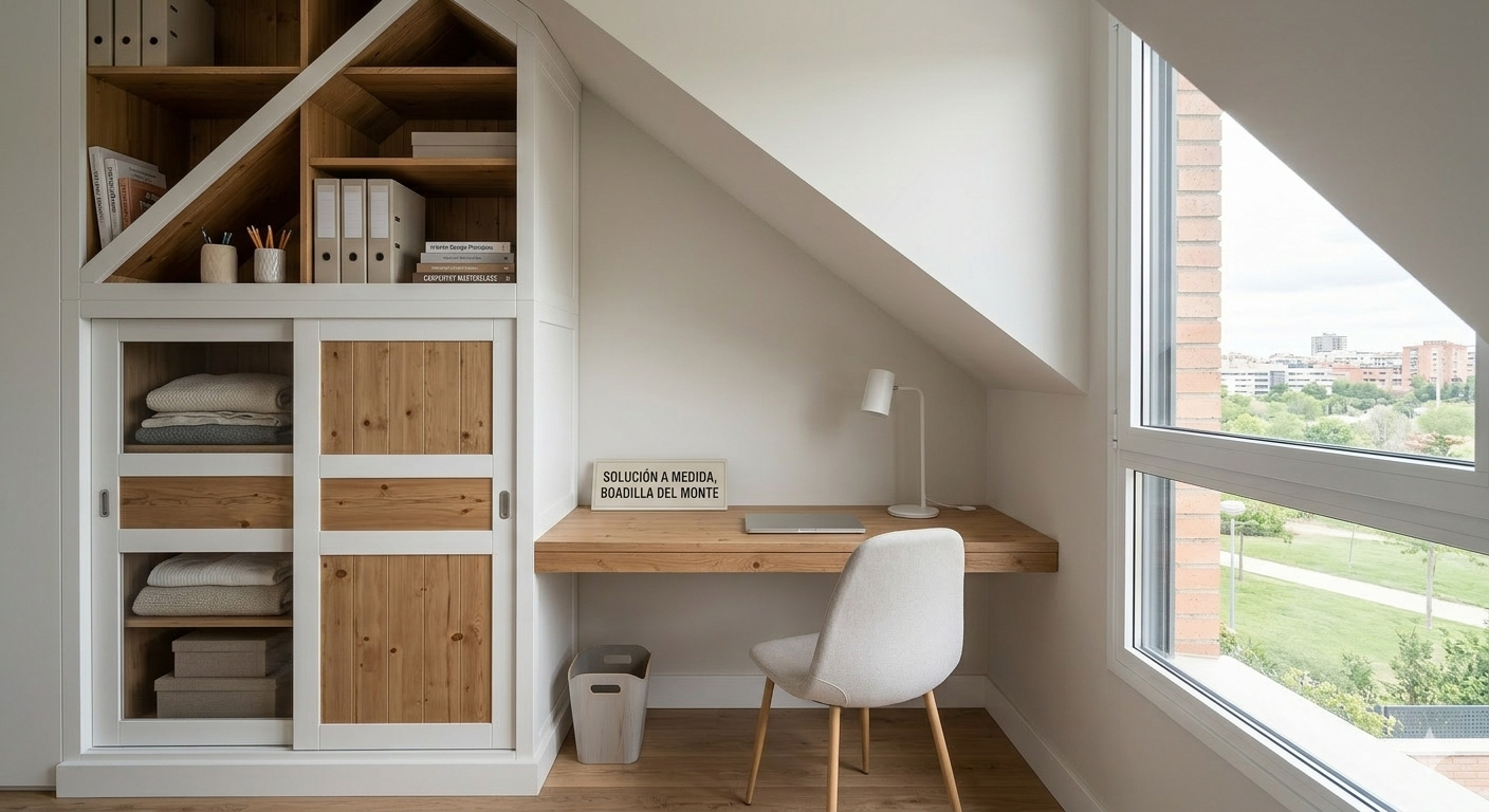 Armario abuhardillado Boadilla